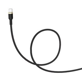 Зображення 2 Кабель ColorWay USB-USB Type-C, spiral, 2.4А, 1м, Black - CW-CBUC051-BK