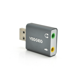 Зображення  Звукова карта Veggieg YT-SC-7.1-US3-B