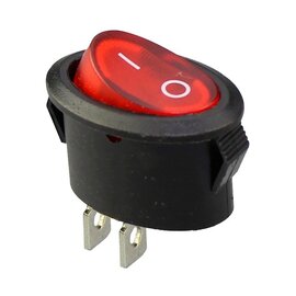 Зображення  Перемикач Daier KCD1-9-101 RD