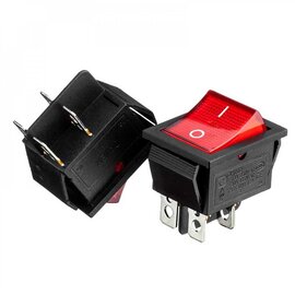 Изображение  Переключатель Daier KCD2-201 RD