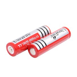 Зображення  Акумулятор XinSite 18650 4800mAh 3.7V, Red