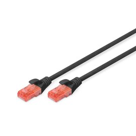 Зображення  Патч-корд кручена пара Digitus DK-1617-100/BL UTP Cat 6 (10 м) black