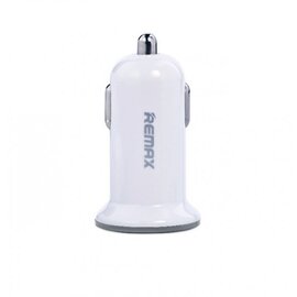 Зображення  Зарядний пристрій Remax Mini USBx2 2.4A/1A White