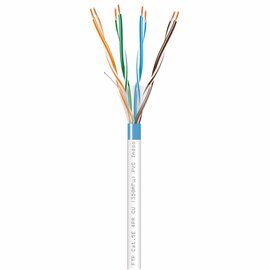 Зображення  Кабель вита пара BiCoil FTP 5e 4x2x0.51 Cu внутр. (мідь) 305м, Метрів в бухті: 305м.