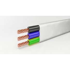 Изображение  Электрический кабель Lived ШВВП 3х2.5, Сечение кабеля: 2.50