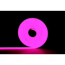 Зображення 4 LED гнучкий неон Prolum FX 2835-120 IP68 12V pink під 12В