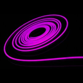 Зображення  LED гнучкий неон Prolum FX 2835-120 IP68 12V violet під 12В