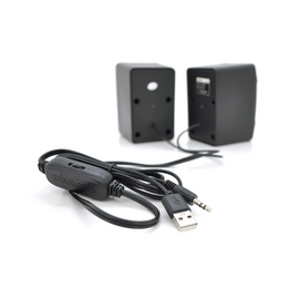 Зображення 2 Акустична система 2.0 Kisonli L-9090 USB + 3.5mm, Black