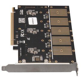 Зображення 2 Frime PCI-E x16 to 5 x M.2 (B Key), JMB585 &ndash; ECF-PCIEtoSSD010