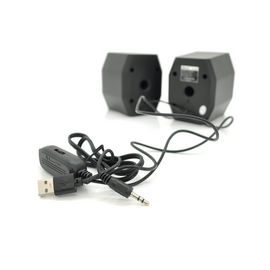 Зображення 2 Акустична система 2.0 Kisonli A-101S, USB + 3.5mm, Black
