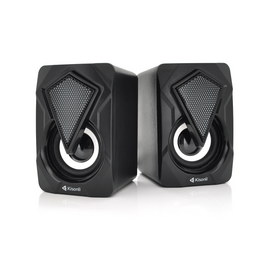 Зображення  Акустична система 2.0 Kisonli L-9090 USB + 3.5mm, Black