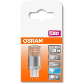 Зображення 6 LED лампочка Osram LEDPIN40 3,8W/840 230V CL G9 FS1 - 4058075432420 на 40 Вт