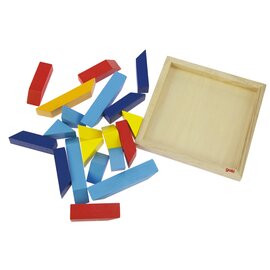 Изображение 2 Пазл Goki Мир форм-треугольники - 57572-1