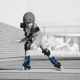 Зображення 4 Ролики для дітей Neon Combo Skates Blue - NT09B4