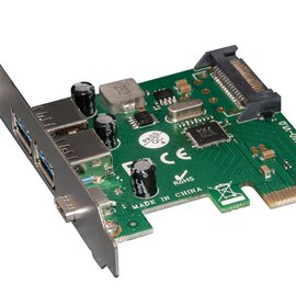 Зображення 4 Frime PCI-E to USB3.0 TYPE-A+C VL805 &ndash; ECF-PCIEtoUSB007.LP