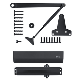 Зображення 4 Дотягувач Ryobi D-2055V BC UNIV Black універсальна тяга, Колір корпусу: чорний