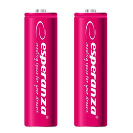 Изображение  Аккумулятор Esperanza Ni-MH AA/HR06 2000 mAh BL Red 2шт