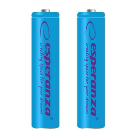 Зображення  Акумулятор Esperanza Ni-MH AAA/HR03 1000 mAh BL Blue 2шт