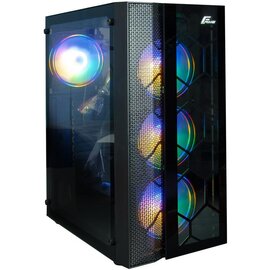 Зображення  Корпус Frime Nucleus Black USB 3.0 no PS&nbsp;&ndash; Nucleus-U3-GLS-4DTRMLT16.6WP