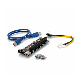 Зображення  Райзер Voltronic CS 220 16V Riser PCI-EX, x1=>x16, 0,6 м