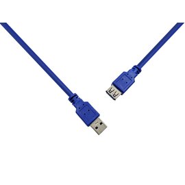 Зображення 2 Кабель ProLogix USB 3.0 AM/AF, 1.8 м, blue - PR-USB-P-11-30-18m
