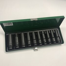 Изображение 2 Торцевые головки Toptul 1/2" 10-24мм 10шт. - GDAD1002