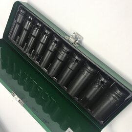 Изображение 4 Торцевые головки Toptul 1/2" 10-24мм 10шт. - GDAD1002