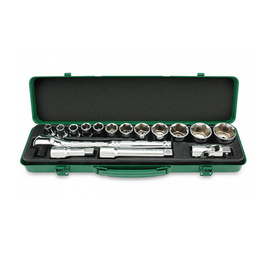 Изображение  Торцевые головки Toptul 1/2" 16шт. (6-гр.) - GCAD1601