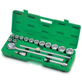 Изображение  Торцевые головки Toptul 3/4" 17шт. (12-гр.) - GCAI1702