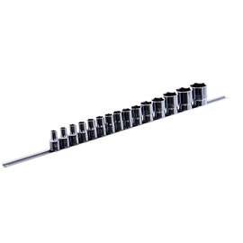 Изображение  Торцевые головки Toptul 1/2" 15шт. 8-32мм - GAAQ1603U
