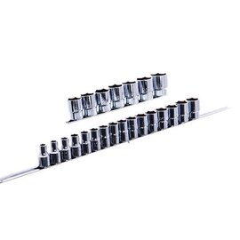 Изображение  Торцевые головки Toptul 1/2" 23шт. 8-32мм - GAAQ1604U