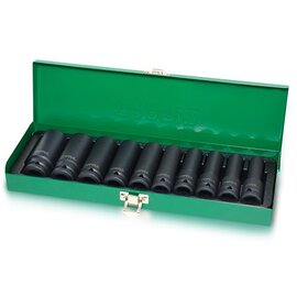 Изображение  Торцевые головки Toptul 1/2" 10-24мм 10шт. - GDAD1002