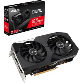Зображення  Відеокарта Asus AMD Radeon RX 6650 Dual OC (8192MB, GDDR6, 128bit) &mdash; DUAL-RX6650XT-O8G