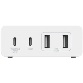 Зображення 3 Зарядний пристрій Belkin Home Charger 108W GAN Dual USB-С/USB-A &ndash; WCH010VFWH