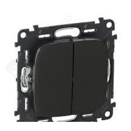 Зображення  Вимикач Legrand Valena Allure Anthracite &mdash; 752915 прихованого монтажа
