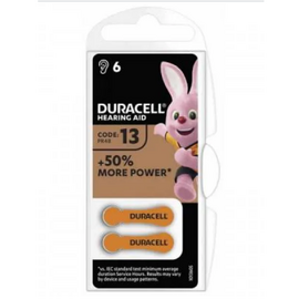 Изображение  Duracell HA 13 6 шт