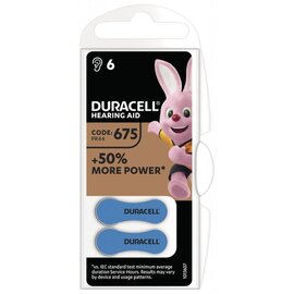 Изображение  Duracell HA 675 6 шт