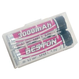 Зображення 4 Акумулятор Beston 18650 Li-Ion 3000mAh case 2шт