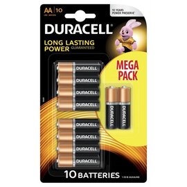 Изображение  Батарейка Duracell Basic AA/LR06 BL 10шт - 5002508