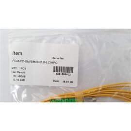 Изображение 2 Патч-корд оптический Abee LC/APC-FC/APC 5м.