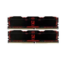 Изображение  Оперативная память Goodram Iridium X Black DDR4 2x16384Mb 3200MHz &mdash; IR-X3200D464L16A/32GDC