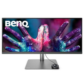 Изображение  Монитор BenQ PD3420Q&nbsp;IPS Grey &ndash; 9H.LJHLB.QPE