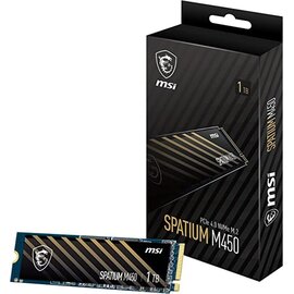 Зображення 5 Накопичувач SSD MSI Spatium M450 1TB M.2 2280 PCIe 4.0 x4 NVMe 3D NAND TLC &mdash; S78-440L690-P83