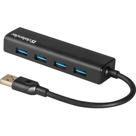Изображение  USB Hub (хаб) Defender Quadro Express USB3.0 &ndash; 83204