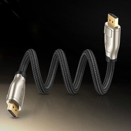 Изображение 2 Ugreen DP112 DP 1.4 Male to Male 2м Round Cable Zinc Alloy Shell Black - 60843