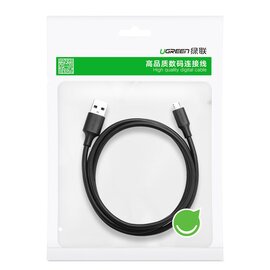 Зображення 3 Кабель Ugreen&nbsp;US289 USB 2.0&nbsp;AM-MicroUSB M,&nbsp;2 м,&nbsp;3.0A Black - 60138