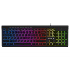 Зображення 2 Клавіатура Vinga KB-460 Black