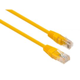 Изображение 2 Патч-корд витая пара Vinga VCPPCCCS1Y UTP Cat.5e (1 м) CCA yellow