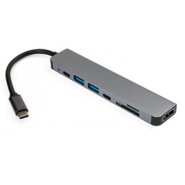 Изображение 2 USB Hub (хаб) Vinga VCPHTC7AL