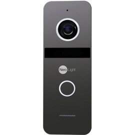 Изображение 5 Комплект видеодомофона NeoLight NeoKIT HD WF Graphite, Цвет (домофон + панель): белый + графит